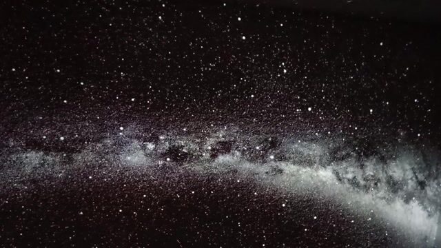 Real starry sky and Milky Way imagery projected by the POCOCO Galaxy Projector